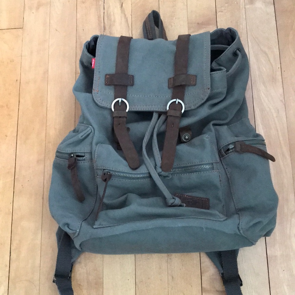 Green Cargo Backpack